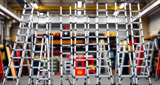 top multi position folding ladders