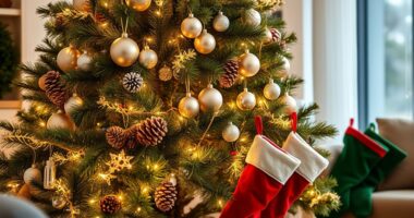 top pre lit holiday trees