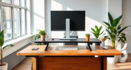 top standing desk converters