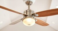 top stylish light fan options