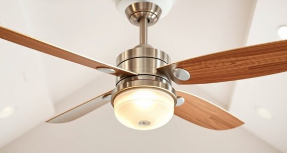 top stylish light fan options