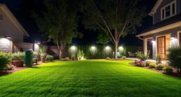 top yard security lighting