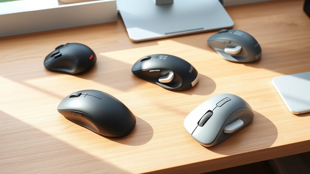 wireless ergonomic mouse features