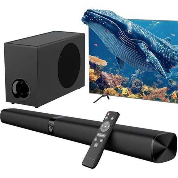 Sound Bar with Subwoofer 110W Bluetooth & ARC