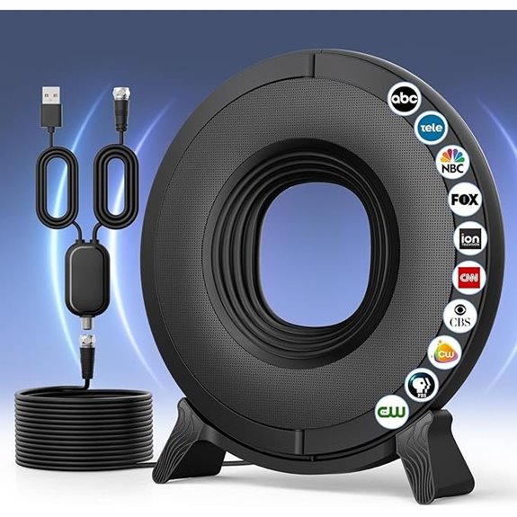 Indoor TV Antenna for 4K & HD Channels