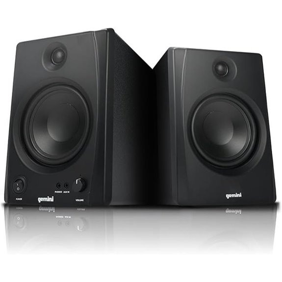 Gemini SMX-5BT 5” Studio Monitor Speakers (Pair)