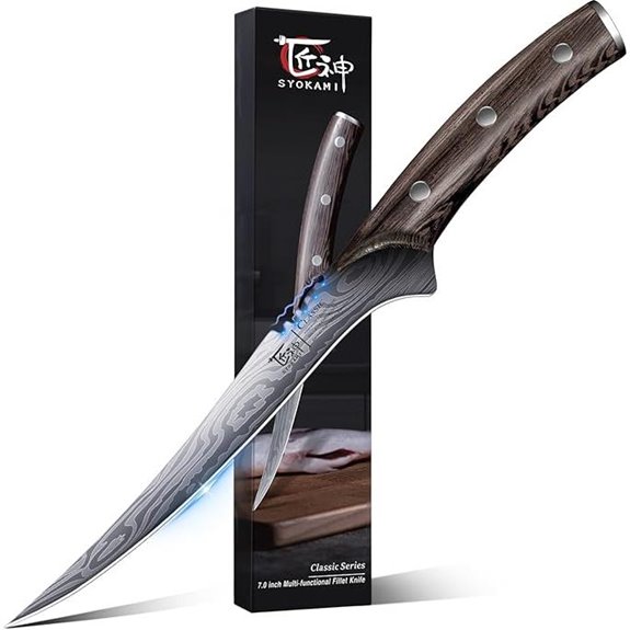 Fillet Knife 7.2 Inch High Carbon Stainless Steel