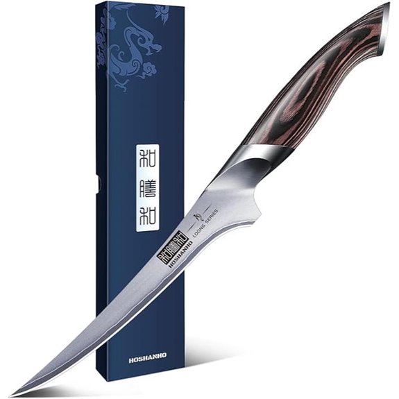HOSHANHO 7-Inch Boning Knife High Carbon Steel