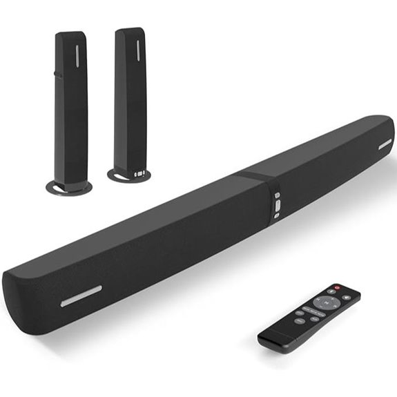 Bluetooth Soundbar with Adjustable Equalizer