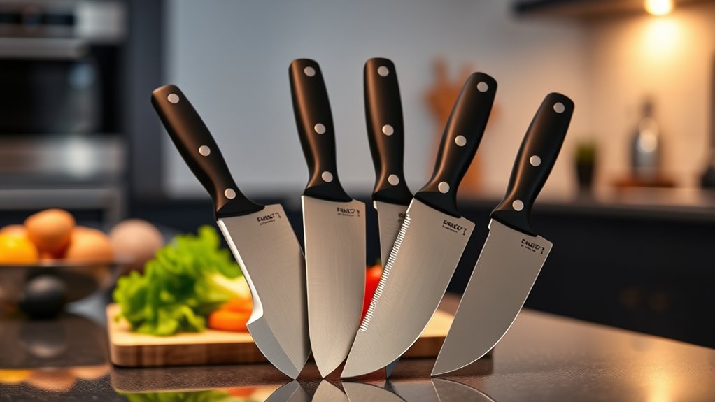 blade material handle comfort