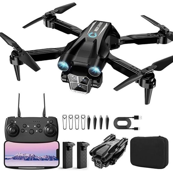 Mini 1080P Camera Drone with Carrying Case