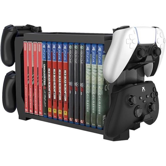 TNP Games Storage Tower for Consoles and Discs
