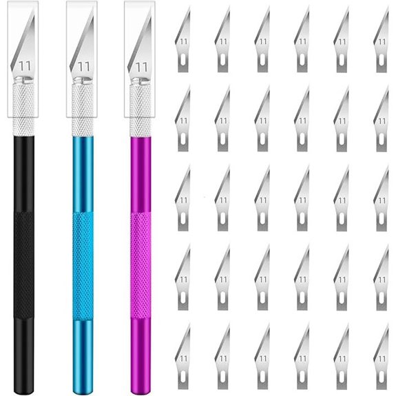 Exacto Knife Set with Blades for Crafts and Hobbies