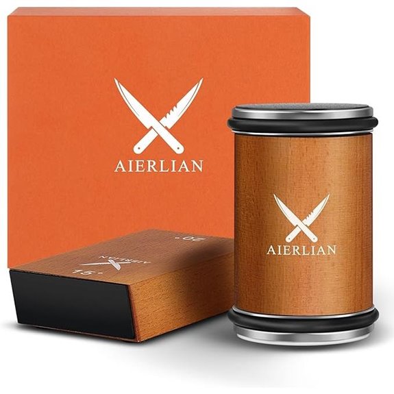 Knife Sharpener Kit with Diamond and Ceramic Blades