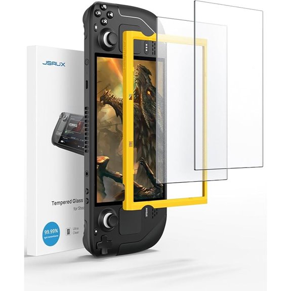 JSAUX 2-Pack Screen Protector for Steam Deck
