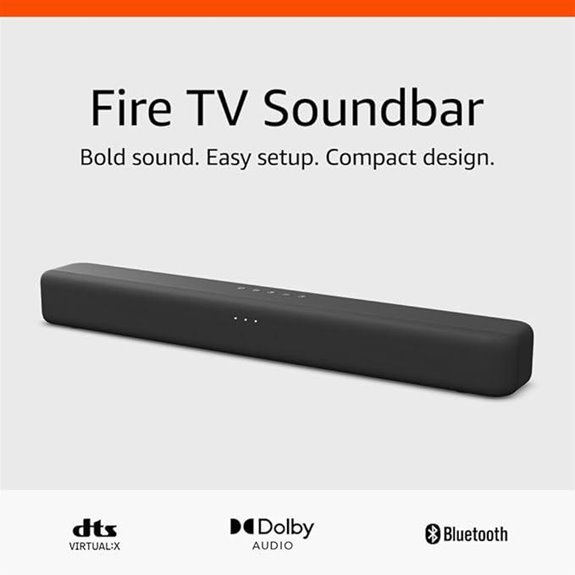Amazon Fire TV Soundbar with DTS Virtual:X & Bluetooth