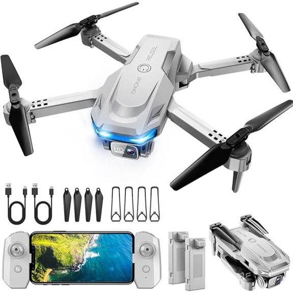 Foldable 1080P Camera Drone with Gesture Control