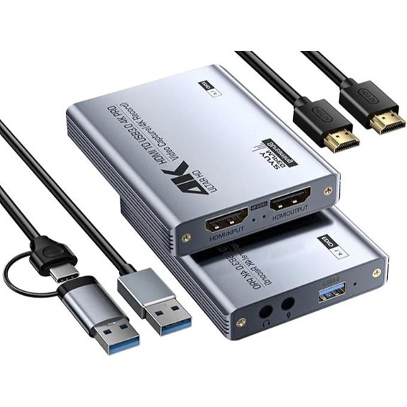 USB 3.0 4K HDMI Capture Card for Streaming