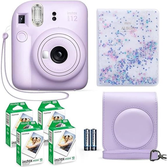 Fujifilm Instax Mini 12 Camera & Accessory Bundle