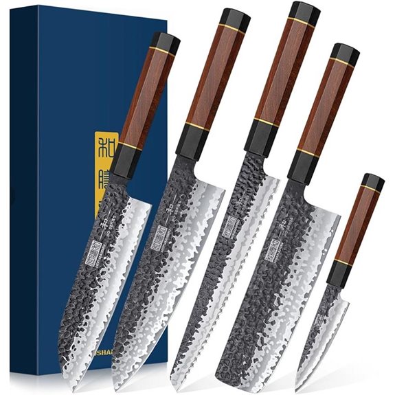 HOSHANHO 5-Piece Japanese Chef Knife Set