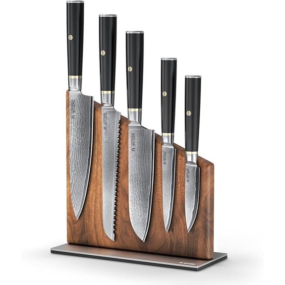 Yatoshi 6-Piece Magnetic Japanese Knife Set