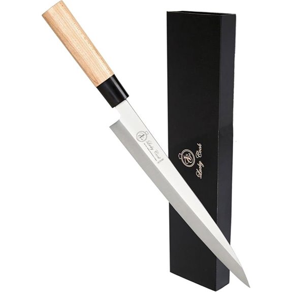 10” Japanese Sashimi Sushi Knife with Pakkawood Handle