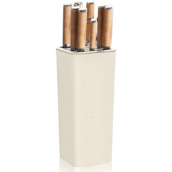 Newe Knife Block Holder (No Knives) Kitchen Organizer