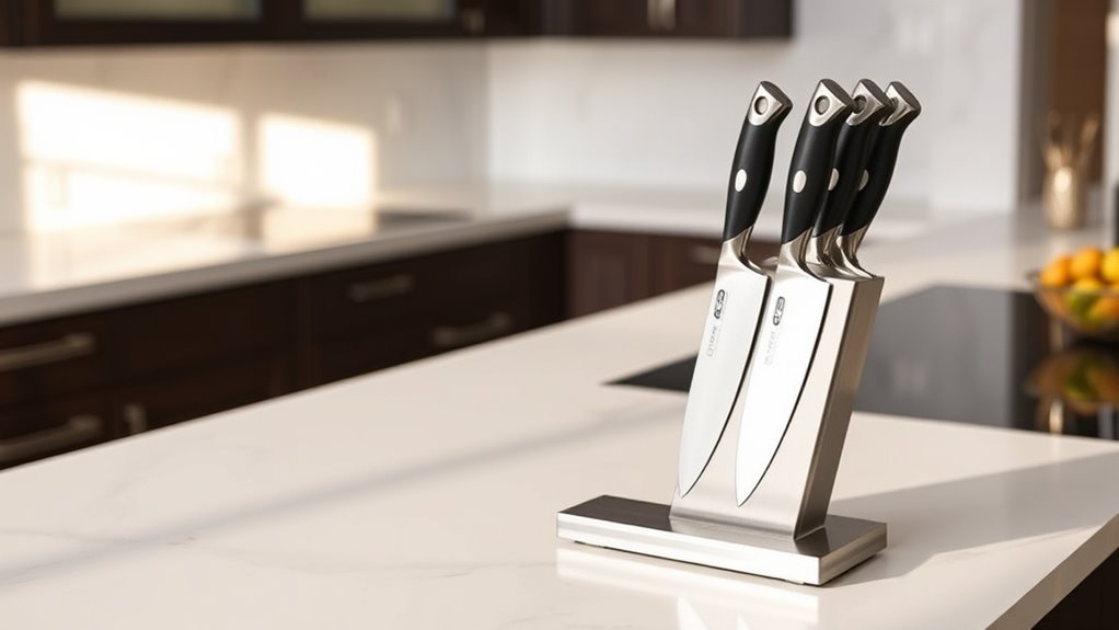 knife holder size and safety