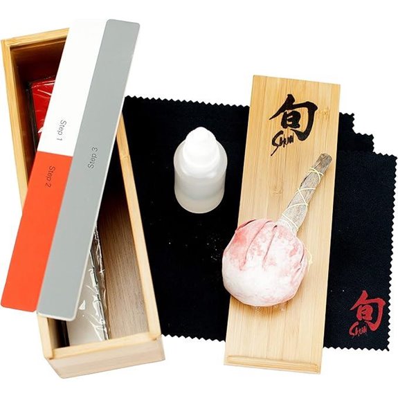 Shun Knife Care Kit for Maintenance and Polish