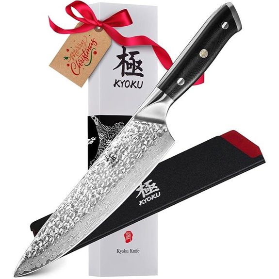 KYOKU 8 Shogun Chef Knife with Sheath