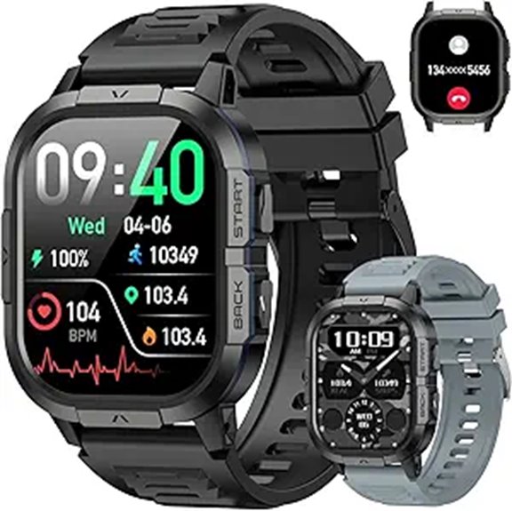 Smart Watch for Men Fitness Tracker and Call Support