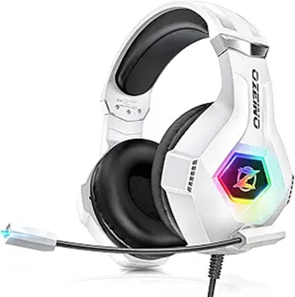 Ozeino Gaming Headset for PC PS4 Xbox Switch