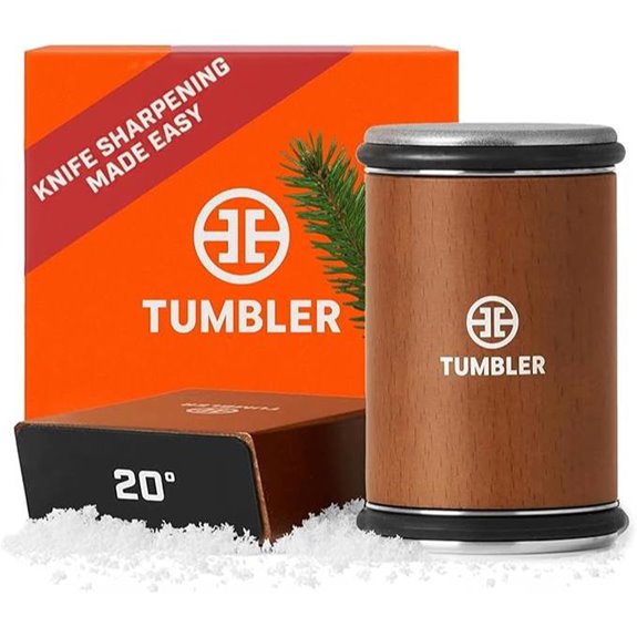 Tumbler Rolling Knife Sharpener™ for Kitchen & Outdoor