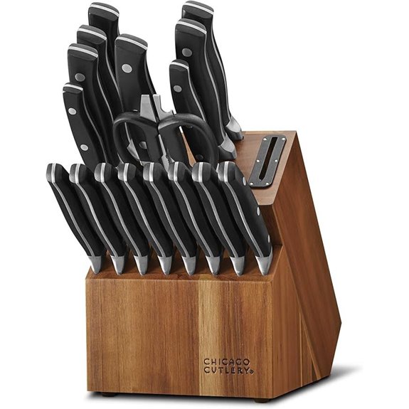 Chicago Cutlery Insignia 18-Pc Kitchen Knife Set
