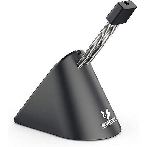 Gaming Mouse Bungee and Cable Management (Primium Black)