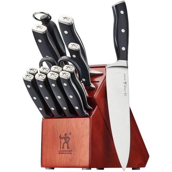 HENCKELS Forged Accent 15-pc Knife Block Set