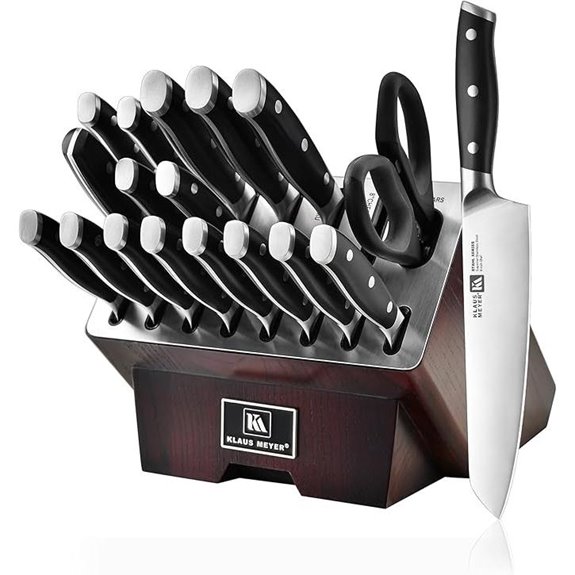 Klaus Meyer 19-Piece High Carbon Steel Knife Set