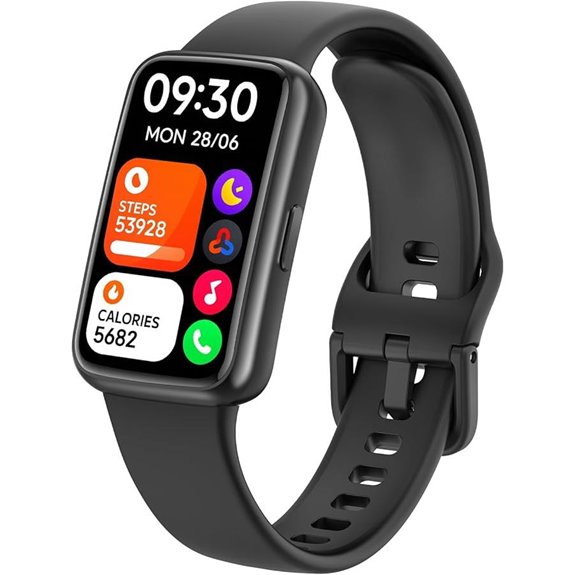 Fitness Tracker Smart Watch with Heart Rate Monitor