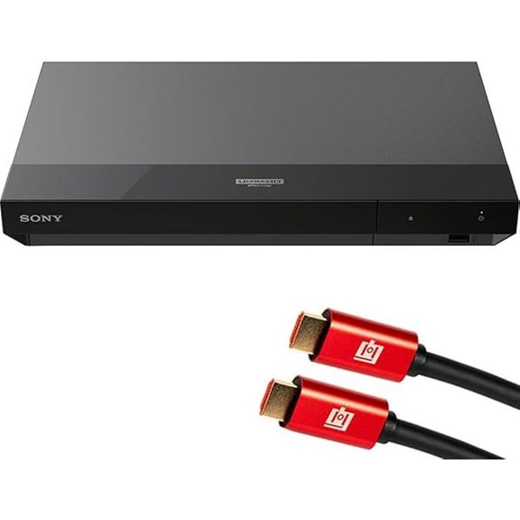 Sony UBP-X700U 4K HDR Blu-ray Player with HDMI Cable