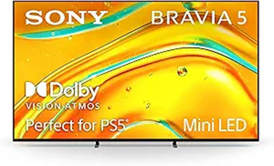 Sony BRAVIA 5 65-Inch 4K Mini LED Smart TV