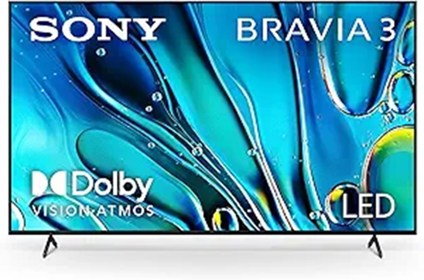 Sony 75-Inch 4K Ultra HD Smart TV with Google TV