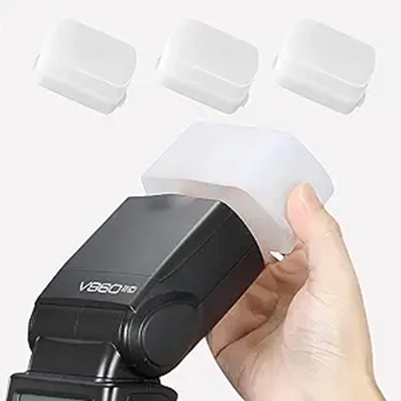 Flash Diffuser Set for Speedlight Cameras