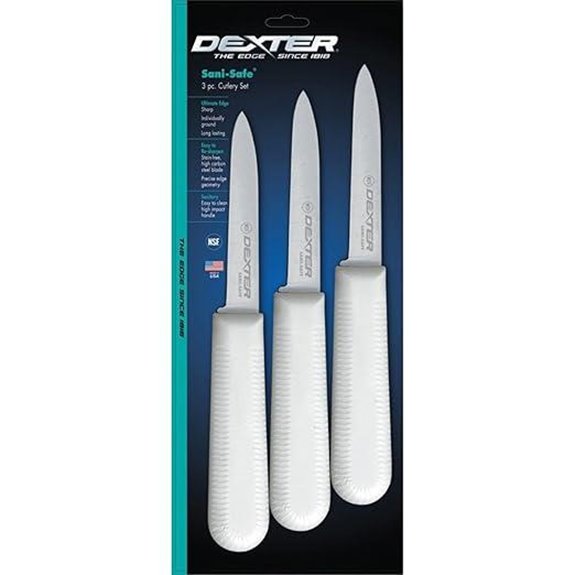 Dexter-Russell 3 Pack Paring Knives with Handles
