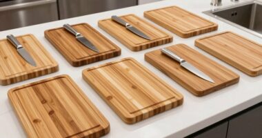 top bamboo knife boards