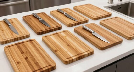top bamboo knife boards
