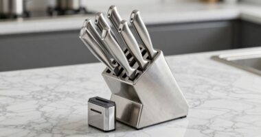 top knife sets with sharpeners