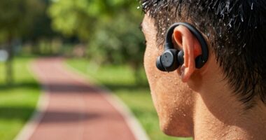 top sweatproof running earbuds