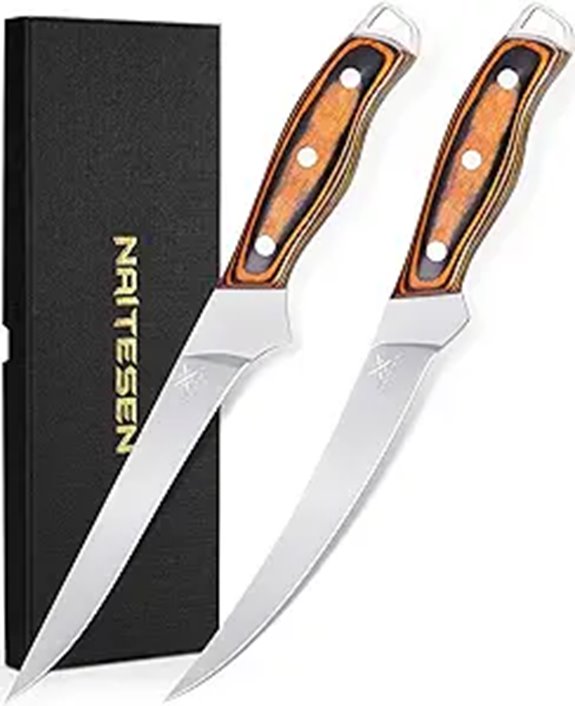 Professional Boning & Fillet Knife Set (2-Piece)