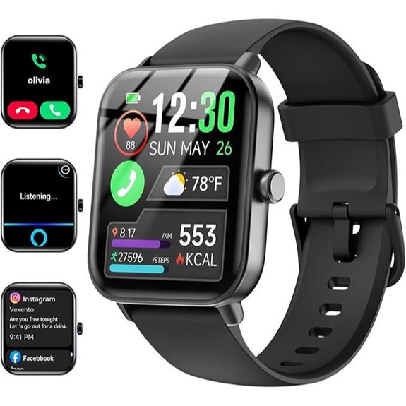 Smart Watches for Women/Men with Fitness & Bluetooth