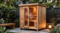 backyard saunas boost wellness